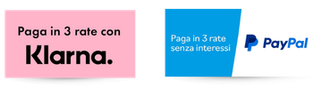 Paga a Rate con PayPal o Klarna