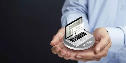landing page
