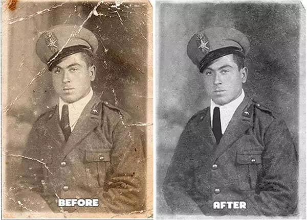 foto restaurata