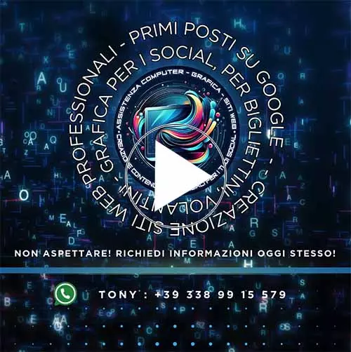 crezione siti web professionali