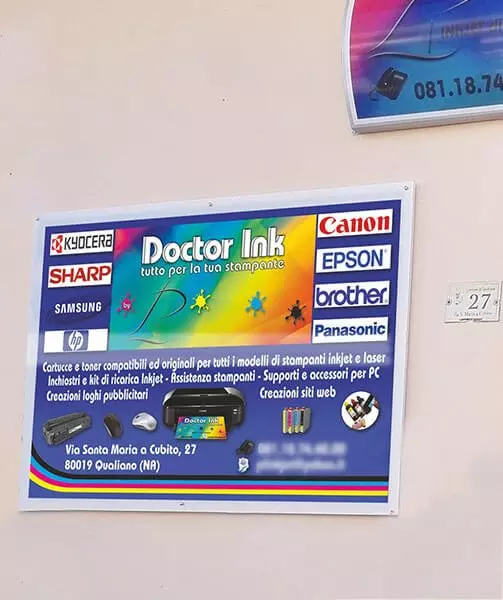 grafica personalizzata striscioni